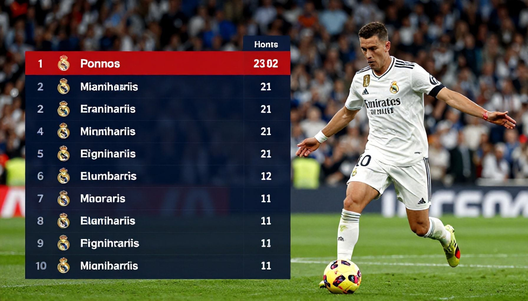 تأثير الفوز على تصنيف ريال مدريد في أوروبا