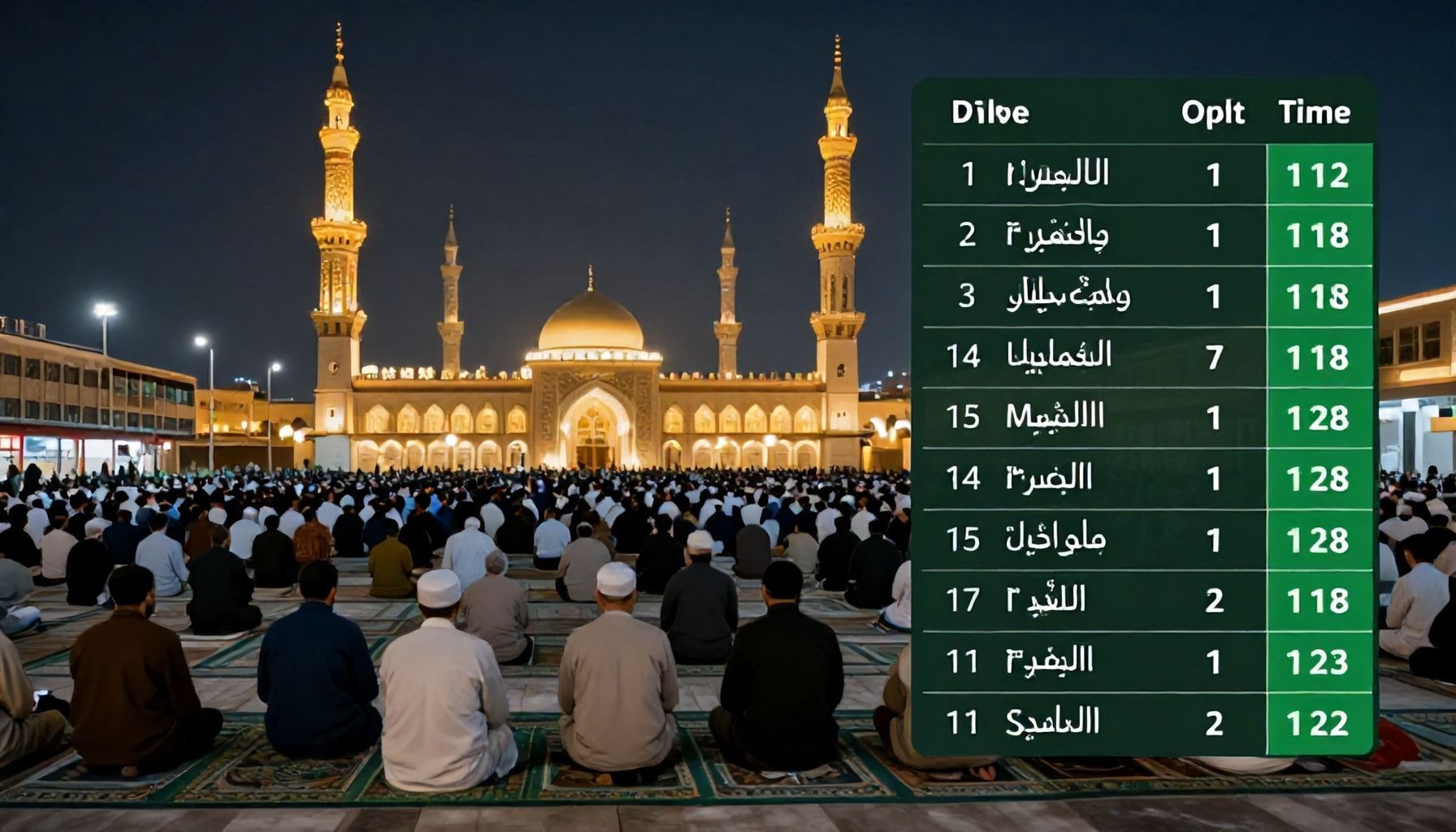 تأثير المواقيت الجديدة على روتين المسلمين في السعودية