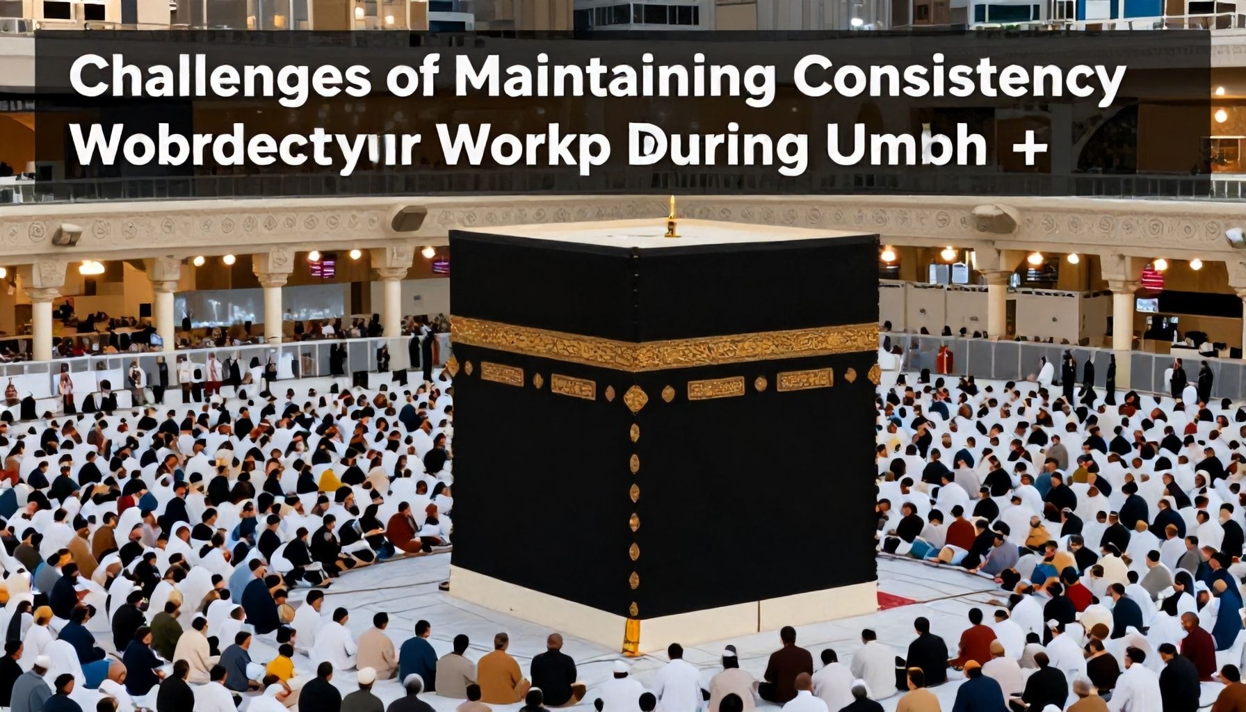 تحديات الحفاظ على consistency في العبادة خلال العمرة