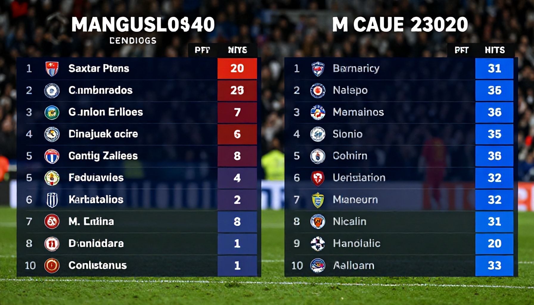 تحليل أداء الفرقين وتأثيره على الترتيب