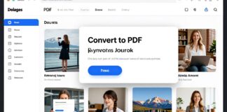 تحويل الصور إلى PDF بسهولة وسرعة