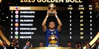 فارس بلانك يحقق المركز الأول في ترتيب الكرة الذهبية 2025