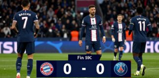 بايرن ميونخ يحقق الفوز على باريس سان جيرمان 3-0 في دوري أبطال أوروبا