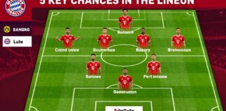 بايرن ميونخ: 5 تغييرات رئيسية في التشكيلة أمام بوروسيا دورتموند