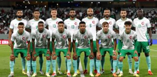 تجهيز منتخب الجزائر لكرة القدم لمباراة ضد منتخب مصر في كأس أمم أفريقيا 2023