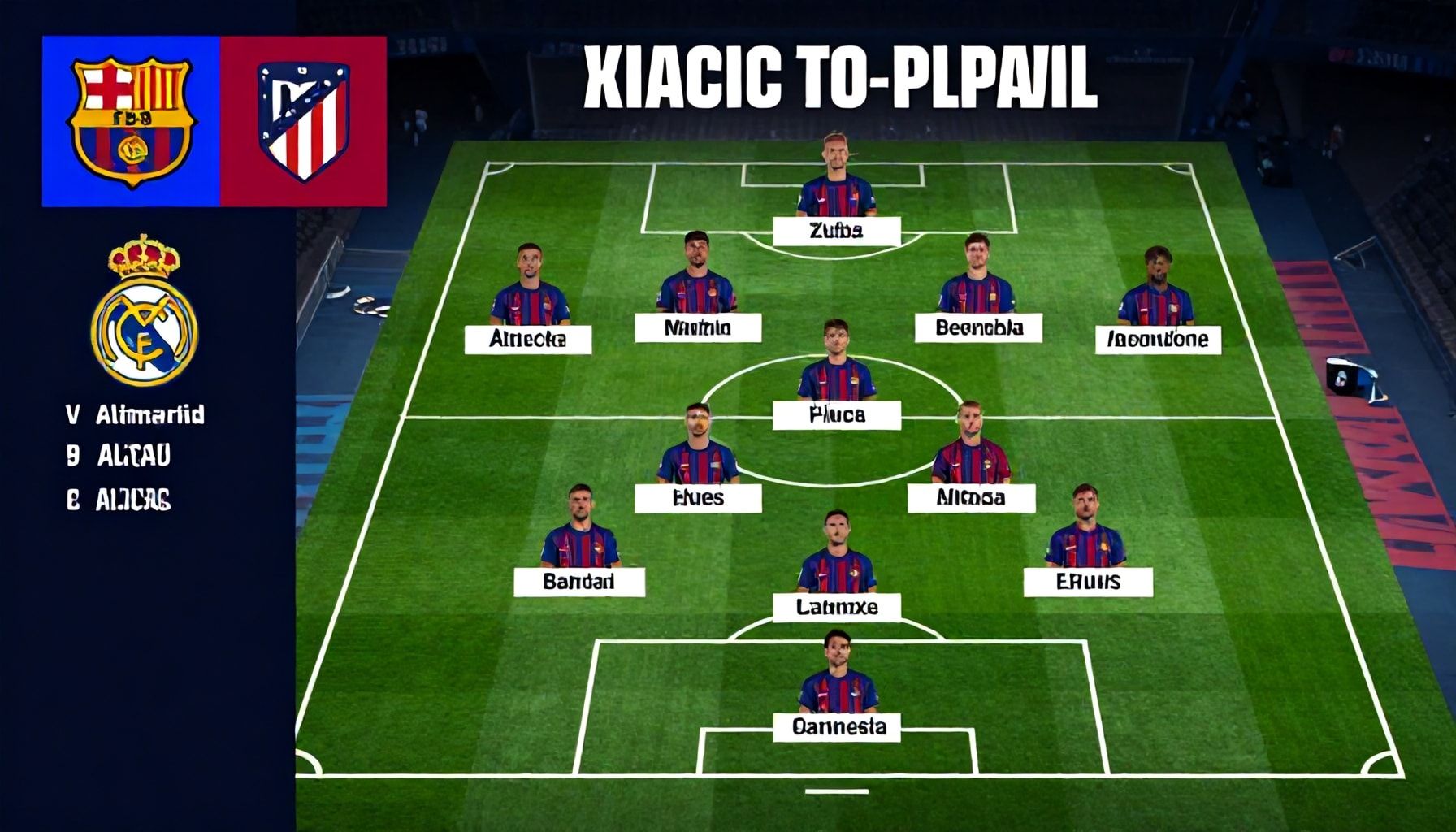 برشلونة يواجه أتلتيكو مدريد في مباراة حاسمة اليوم