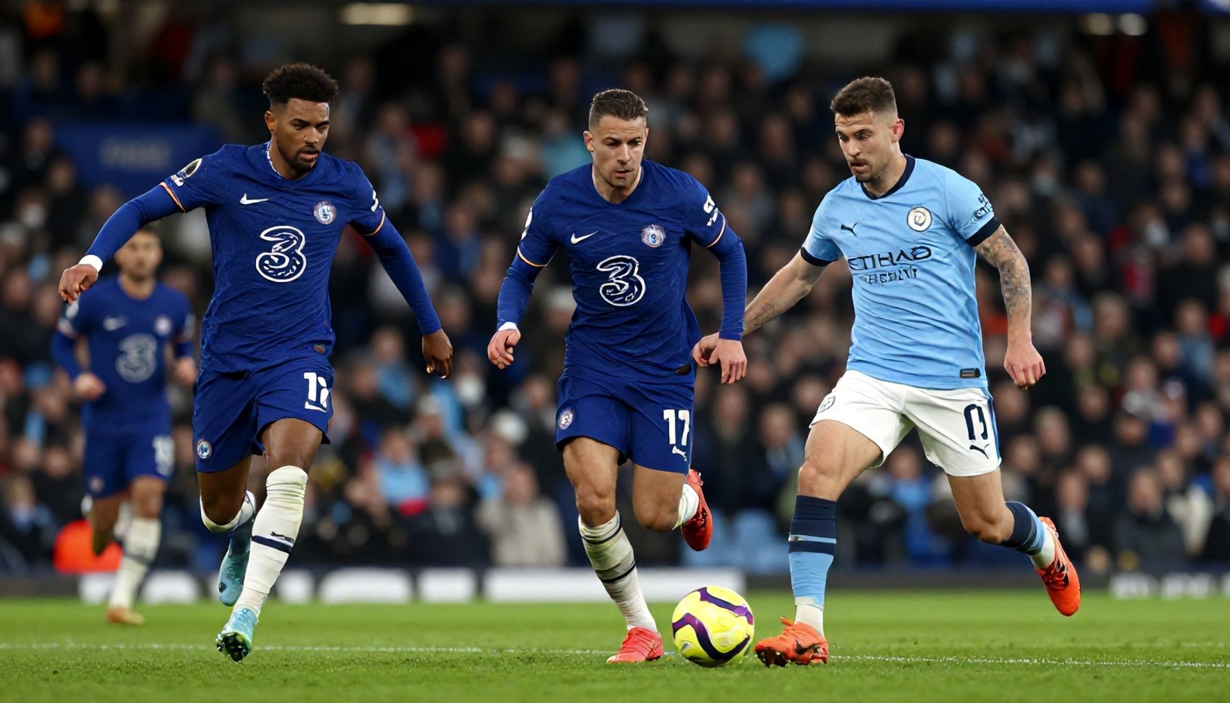 تشيلسي يحقق انتصاراً ضيقاً على مانشستر سيتي 1-0