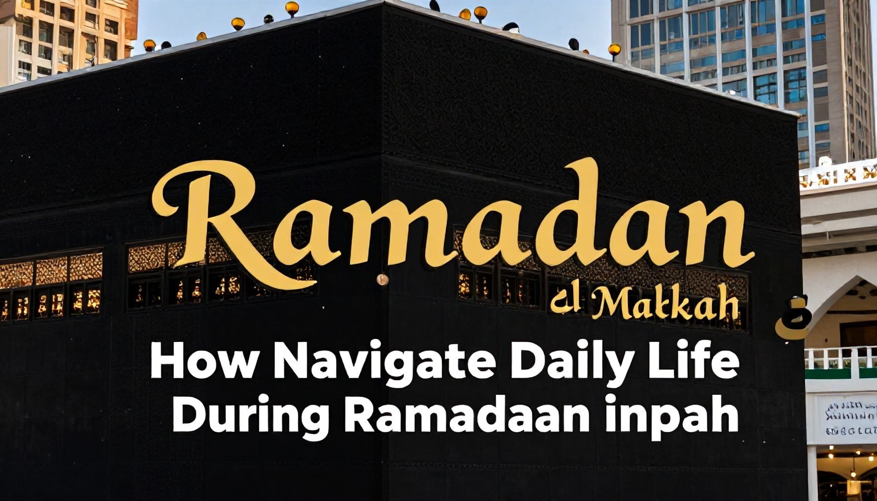 تفاصيل شهر رمضان في مكة المكرمة وأبرز التحديات