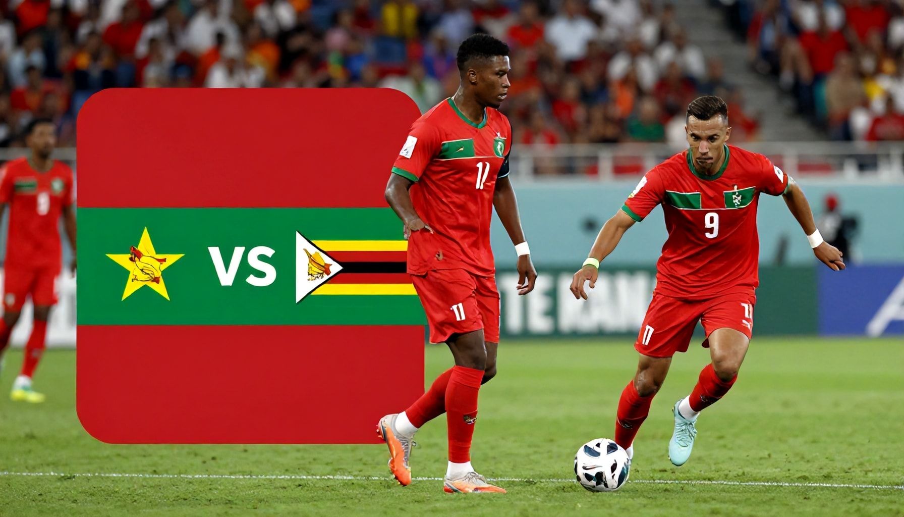 تفاصيل مباراة المغرب ضد زيمبابوي في كأس الأمم الإفريقية