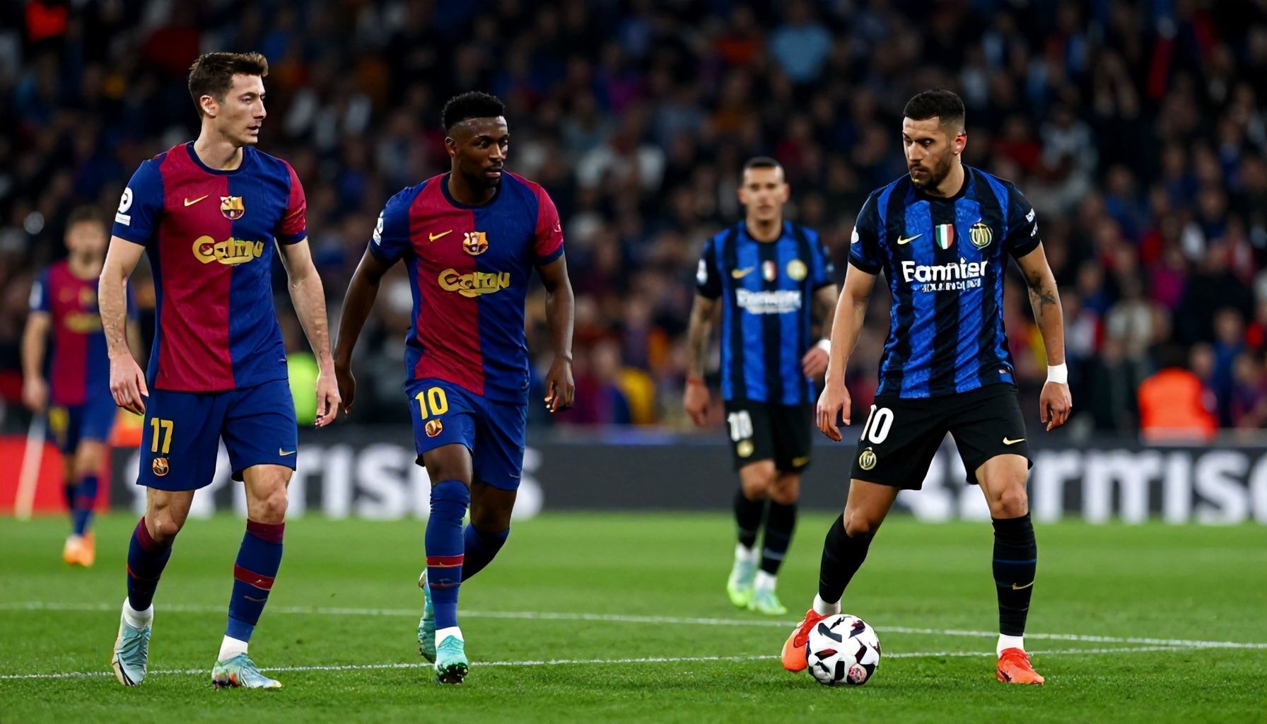 تفاصيل مباراة برشلونة ضد إنتر ميلان في نصف النهائي