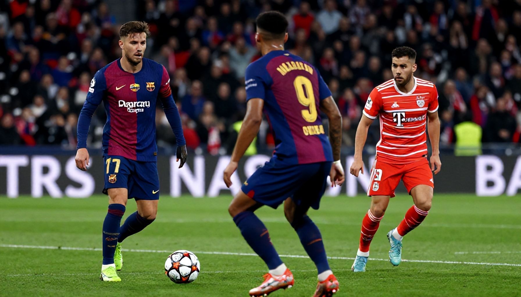 تفاصيل مباراة برشلونة وبايرن ميونخ في دوري أبطال أوروبا