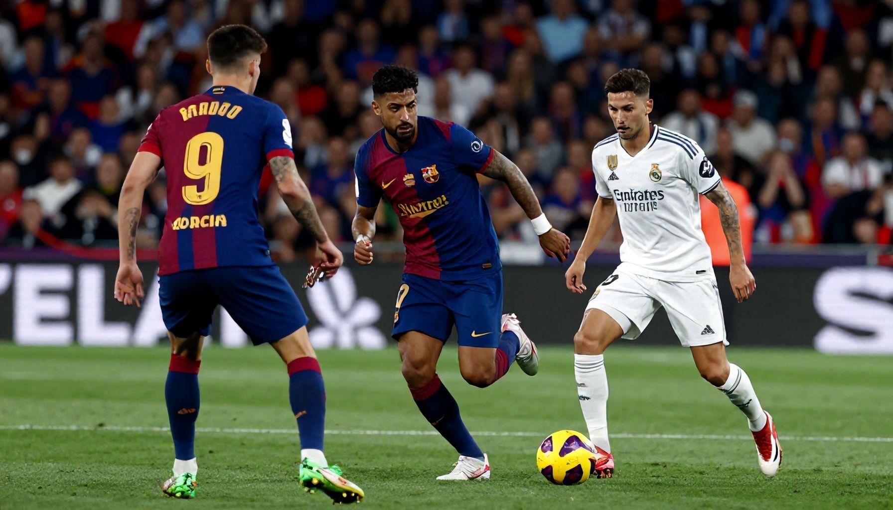تفاصيل مباراة برشلونة وريال مدريد في الدوري الإسباني