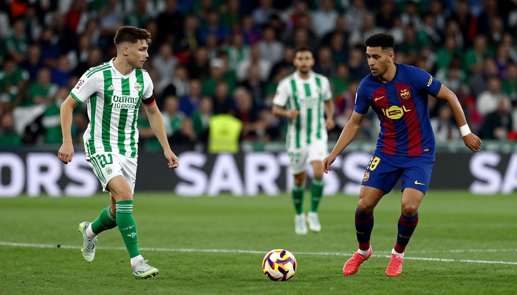 تفاصيل مباراة ريال بيتيس وبرشلونة في الدوري الإسباني