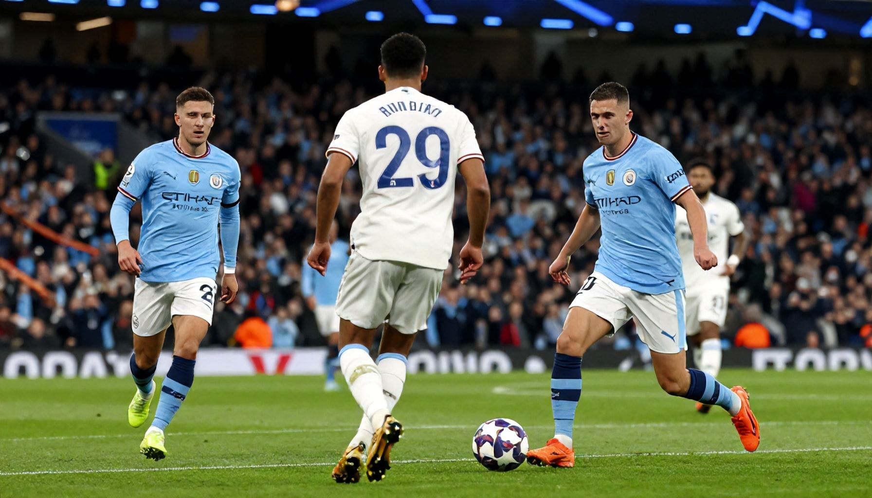 تفاصيل مباراة ريال مدريد ضد مانشستر سيتى في دوري أبطال أوروبا