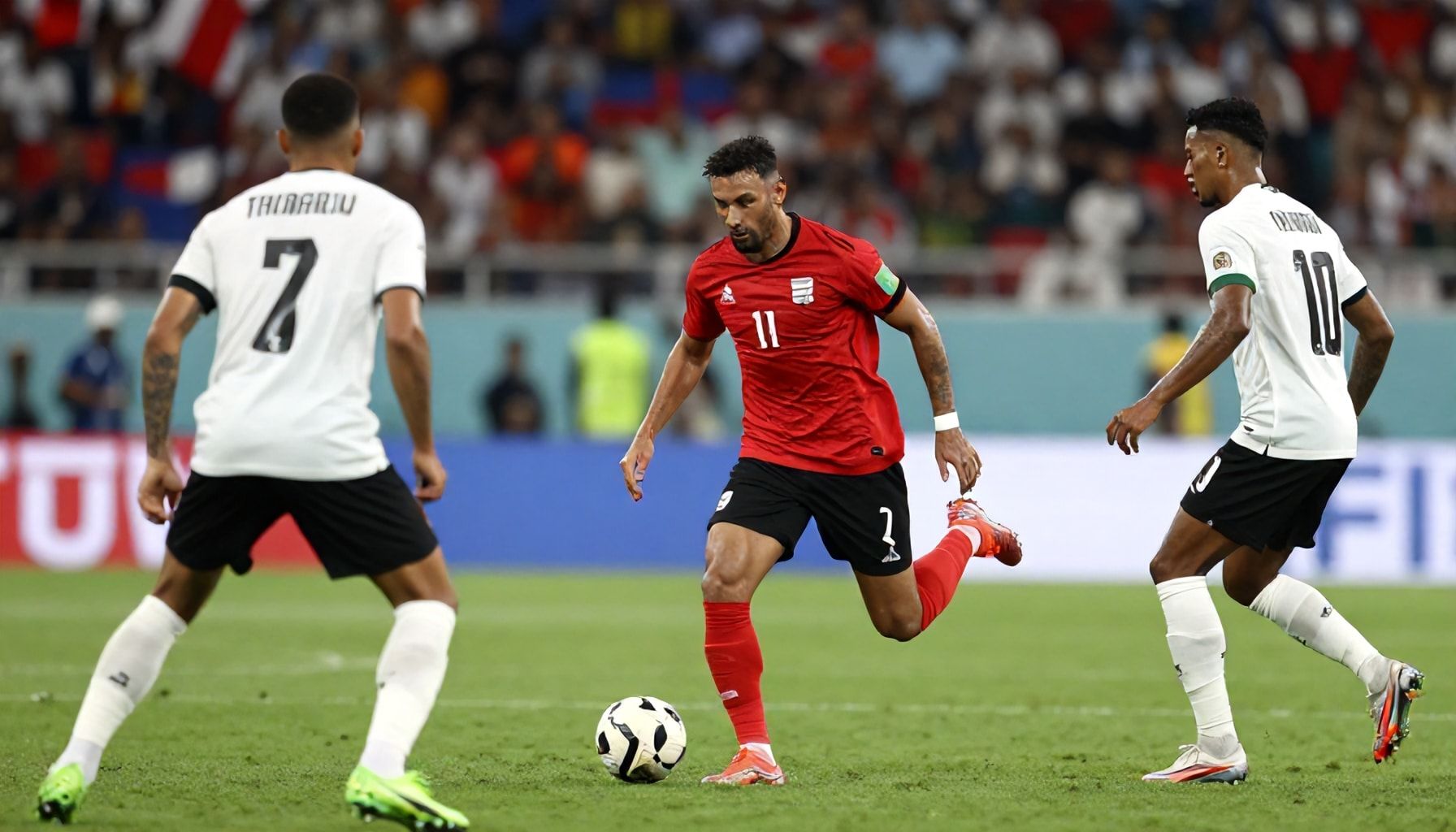 تفاصيل مباراة مصر ضد غانا وأبرز اللحظات