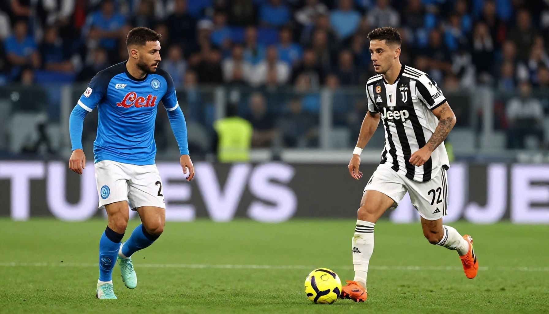 تفاصيل مباراة نابولي ويوفنتوس في الدوري الإيطالي