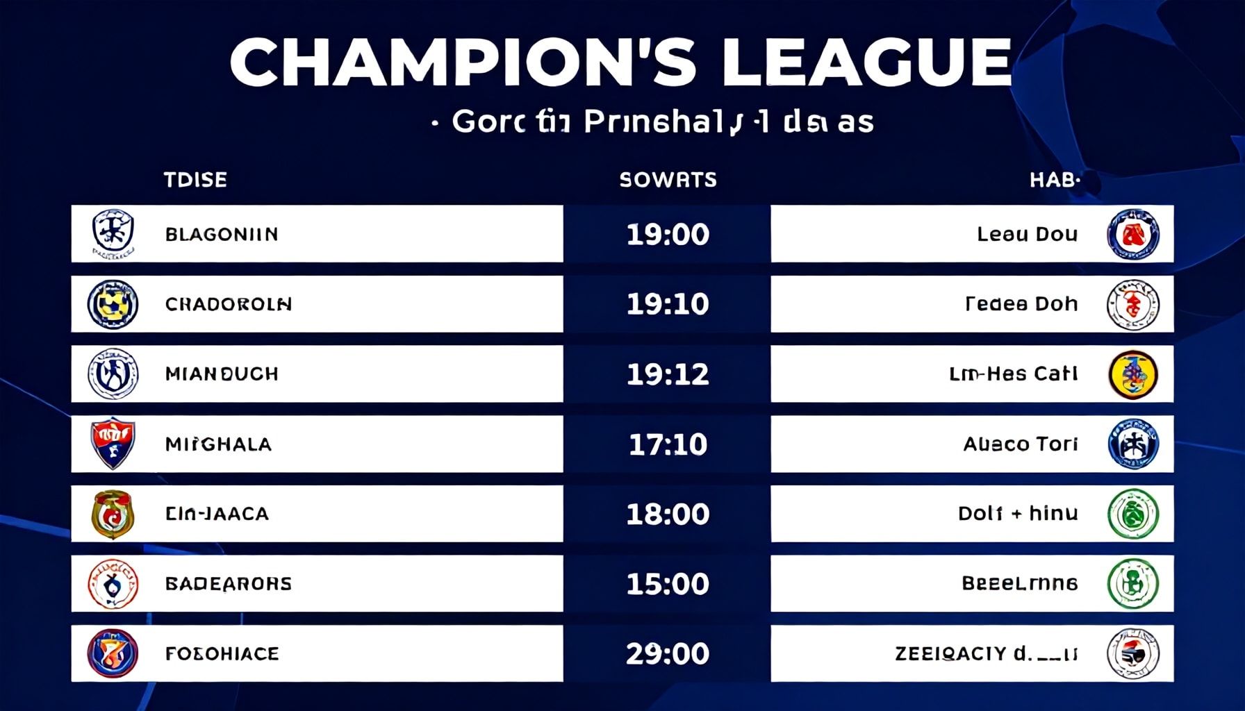 تفاصيل مباريات دوري أبطال أوروبا وأبرز الأهداف