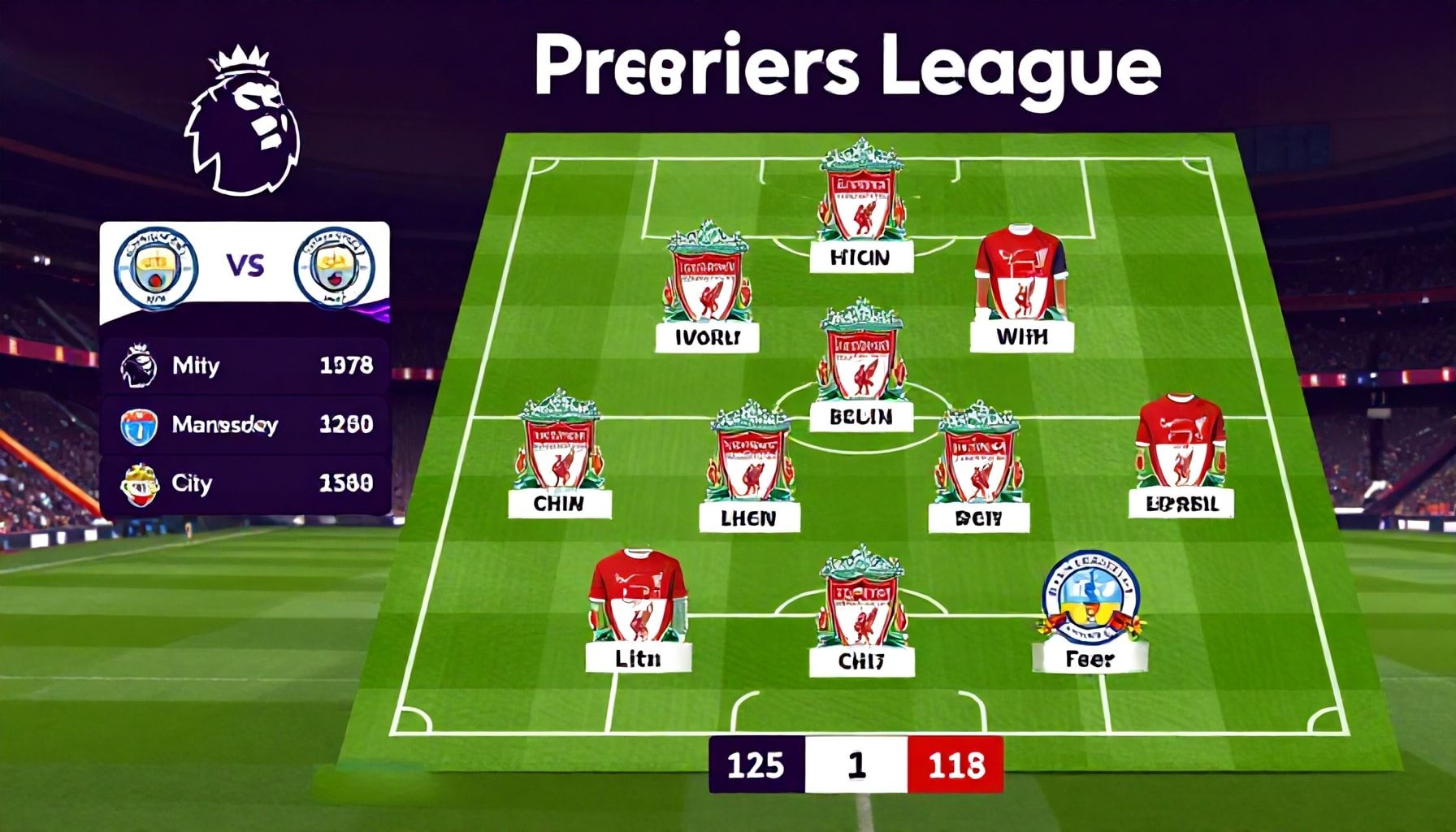 تفاصيل مواجهة ليفربول لمانشستر سيتي في الدوري الإنجليزي