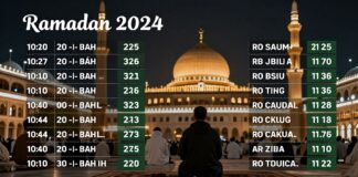 مواقيت الصلاة في جدة: تفاصيل الأوقات في شهر رمضان 2024