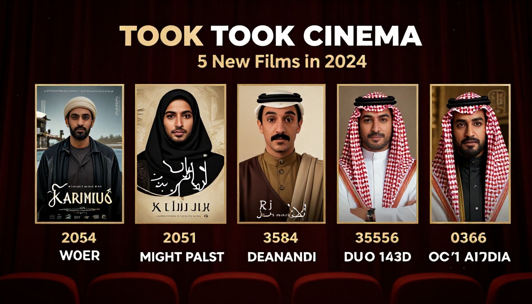 توك توك سينما: 5 أفلام سعودية جديدة في 2024
