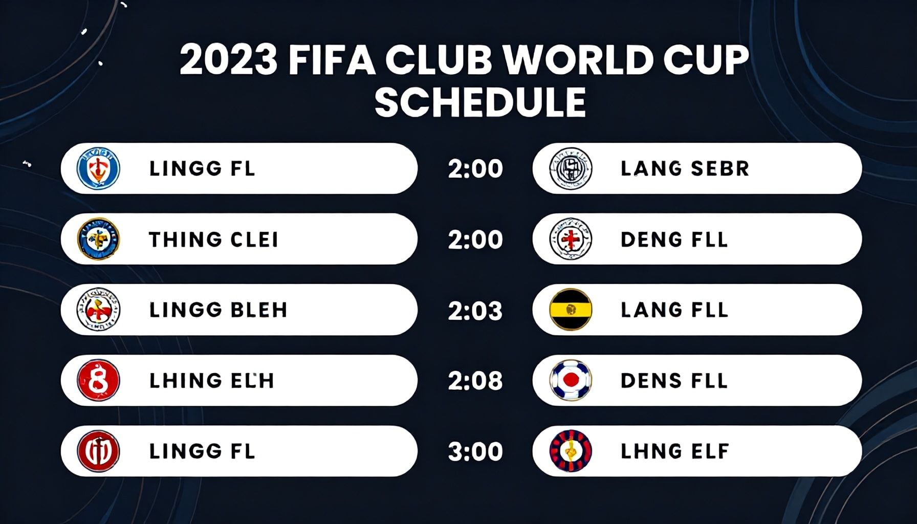 جدول كأس العالم للأندية 2023: المواعيد والأندية المشاركة