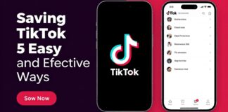 حفظ مقاطع تيك توك: 5 طرق سهلة وفعالة