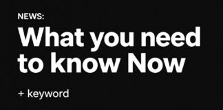 خبر عاجل: ما الذي يجب أن تعرفه الآن