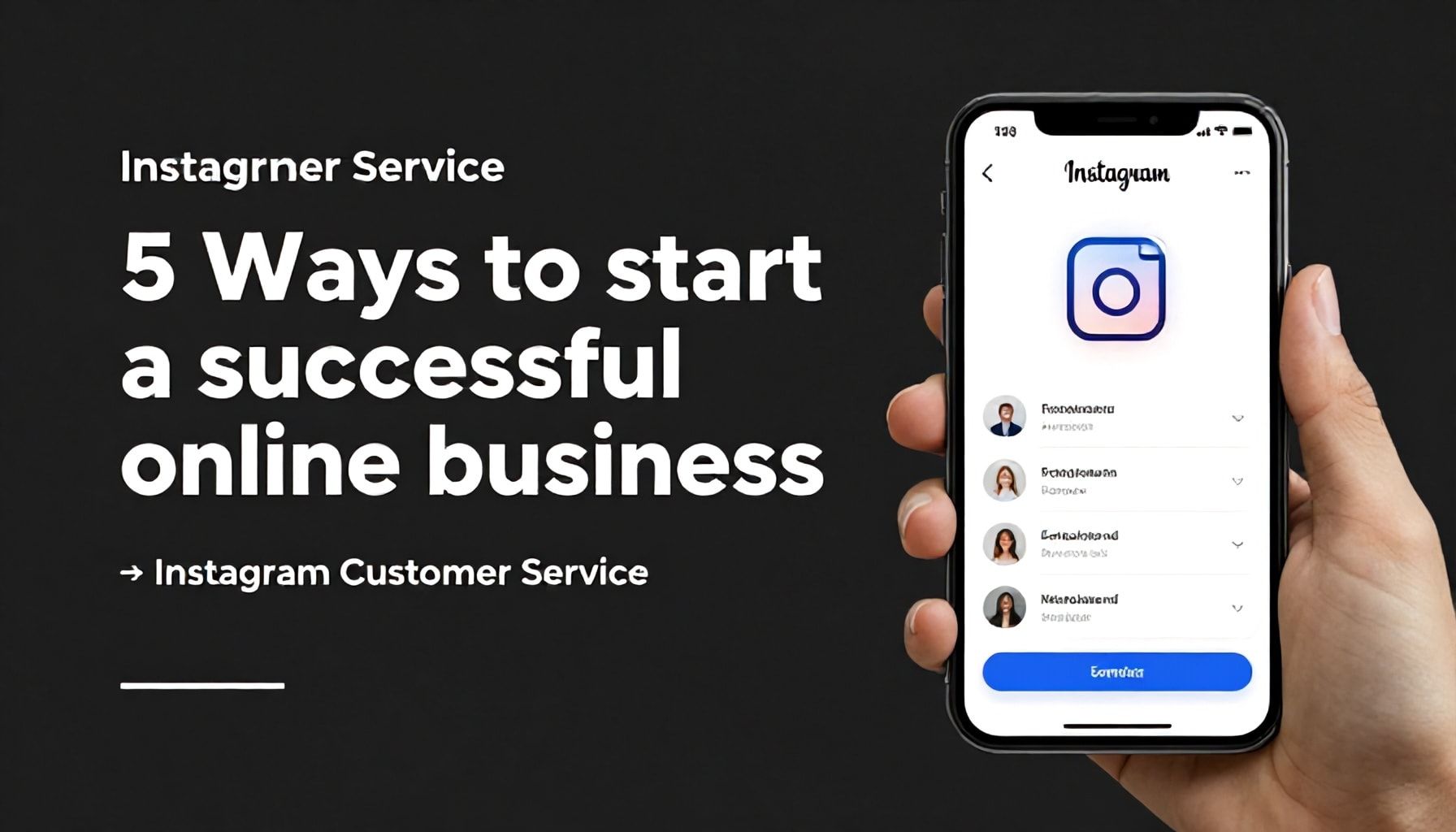 خدمة عملاء انستا باي: 5 طرق لبدء تجارة ناجحة عبر الإنترنت