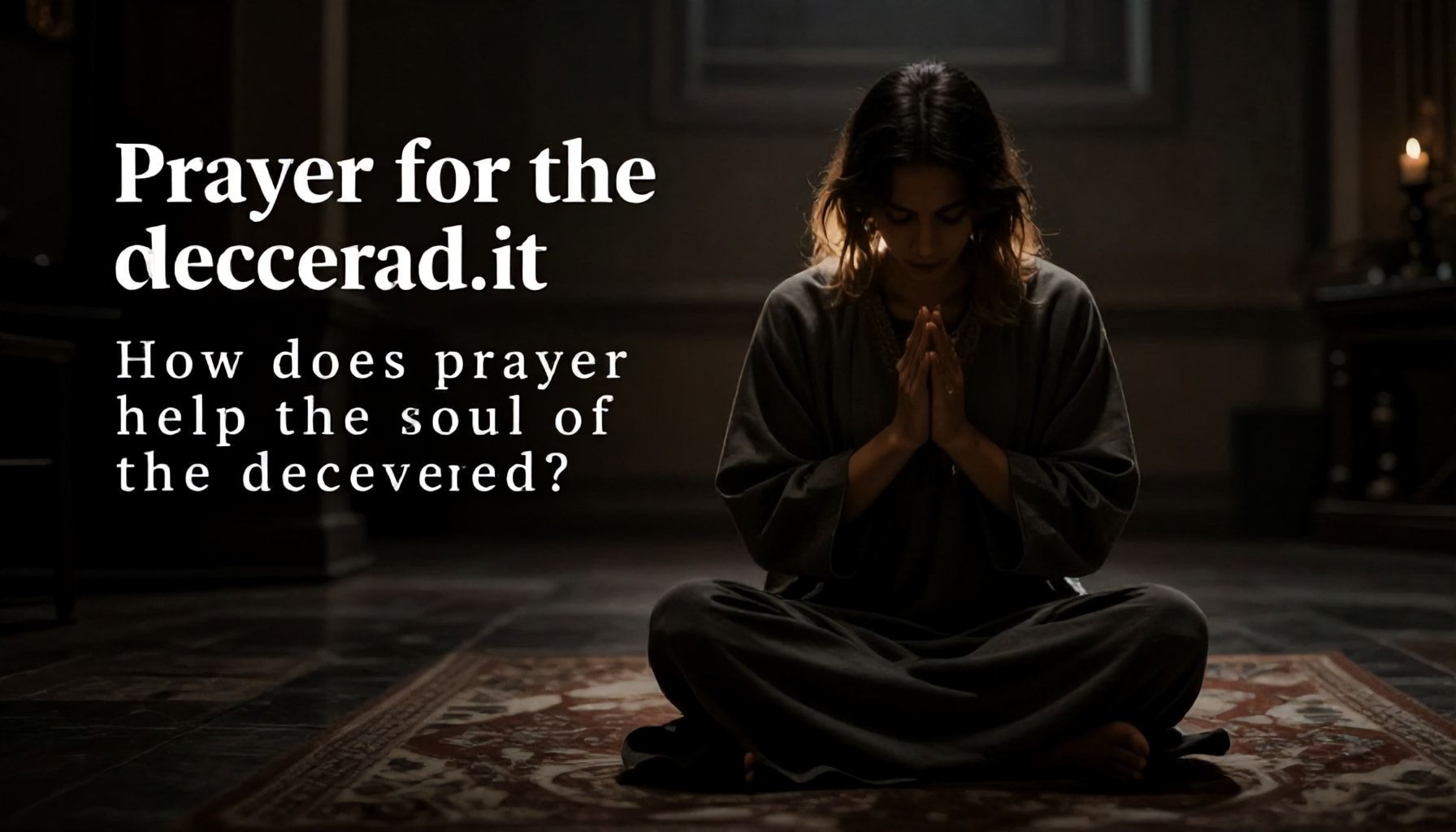 دعاء الميت: كيف تساعد الصلاة على روح الميت؟