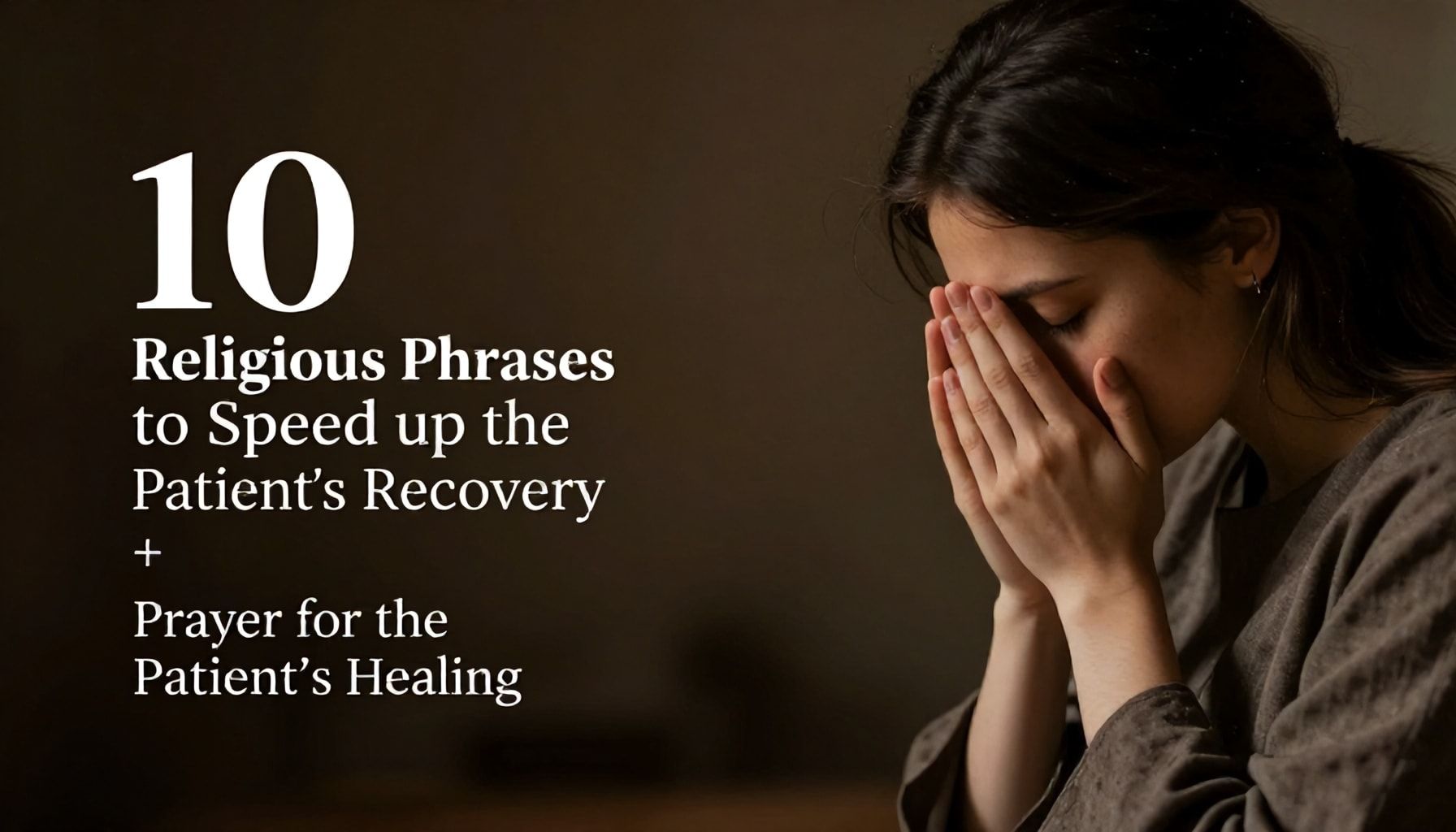 دعاء الشفاء: 10 عبارات دينيّة لتسريع برء المريض