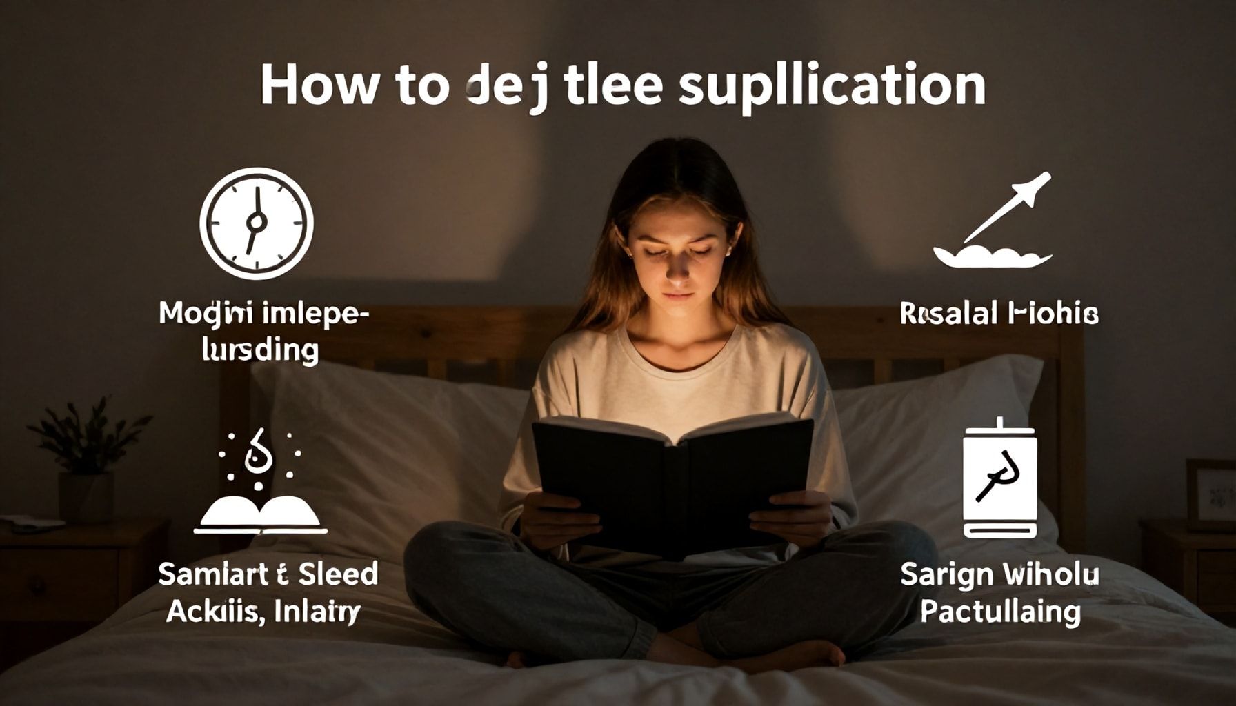 دليل خطوة بخطوة: كيف تقرأ دعاء النوم لتحقيق الاسترخاء الفوري*