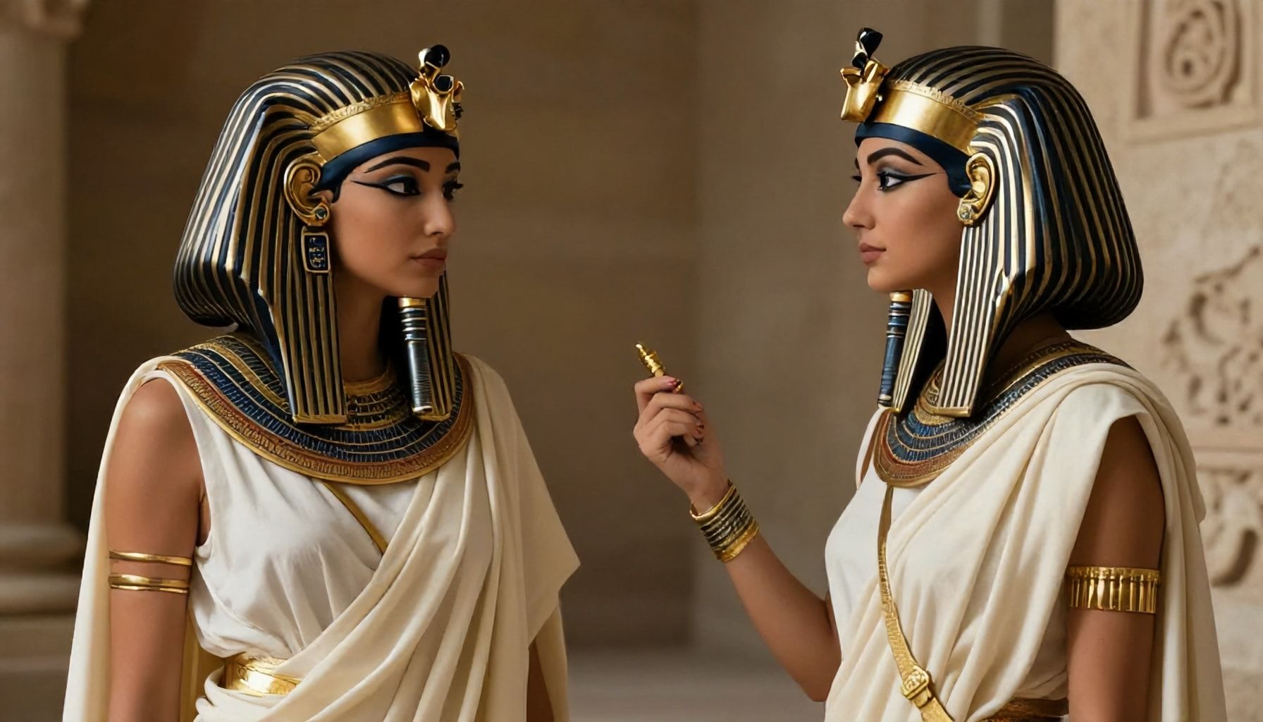 دور كليوباترا في الصراع بين مصر وروما