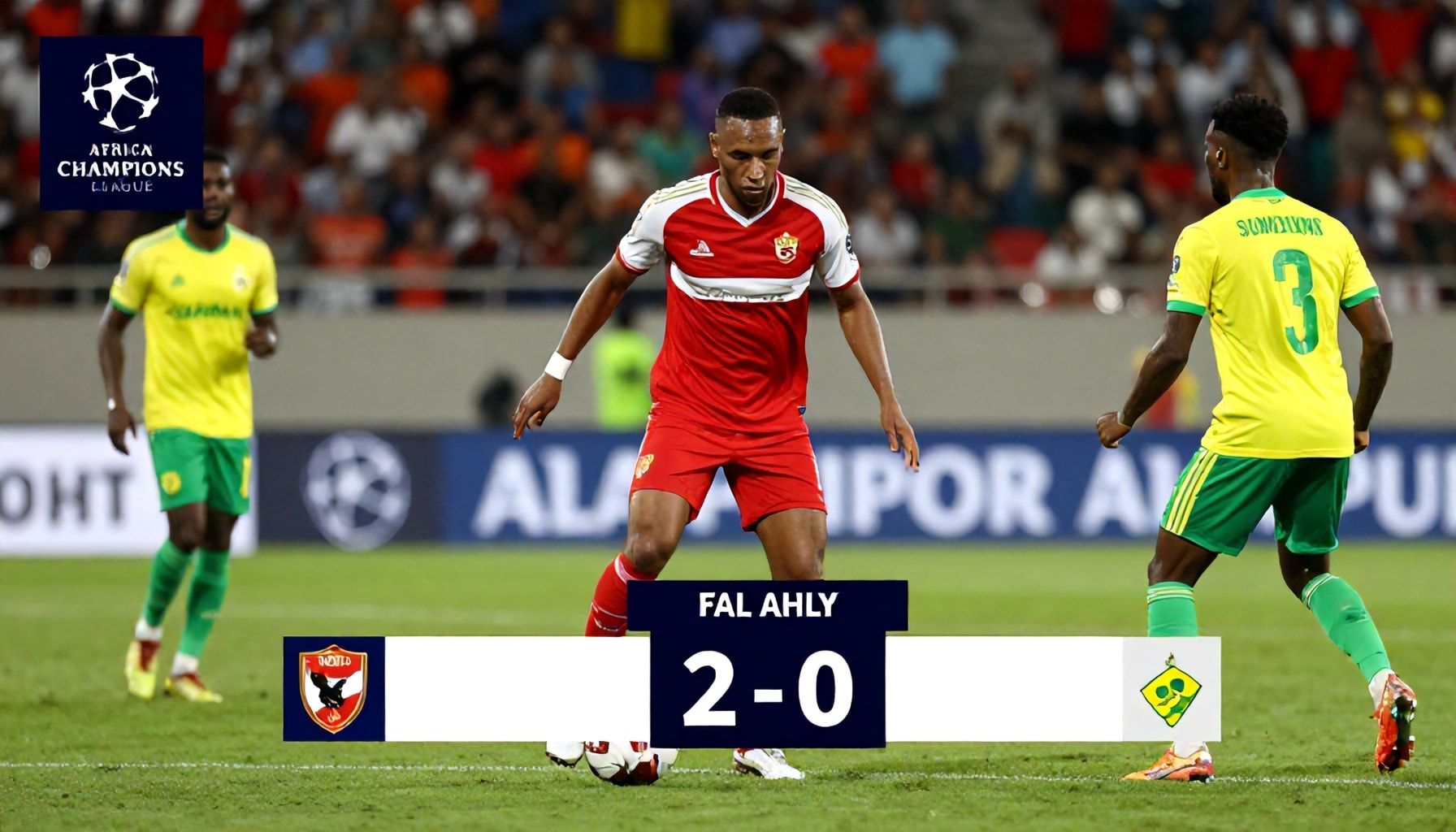 الاهلي يتصدر دوري أبطال أفريقيا بعد انتصار 2-0 على ماميلودي صن داونز