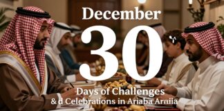 ديسمبر: 30 يومًا من التحديات والاحتفالات في السعودية