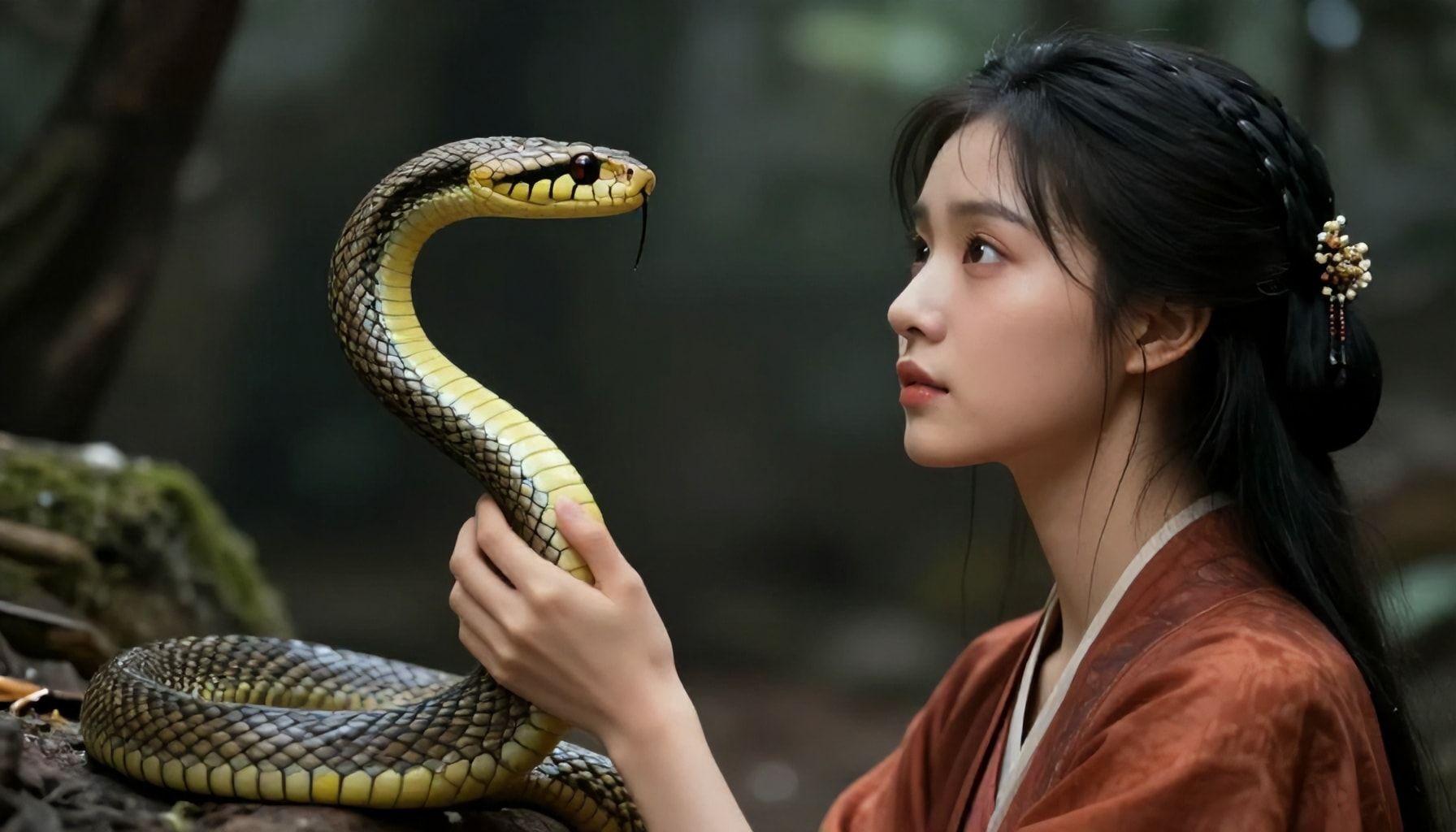 رؤية الثعبان في المنام للمتزوجة: دلالة قوية على التغيير