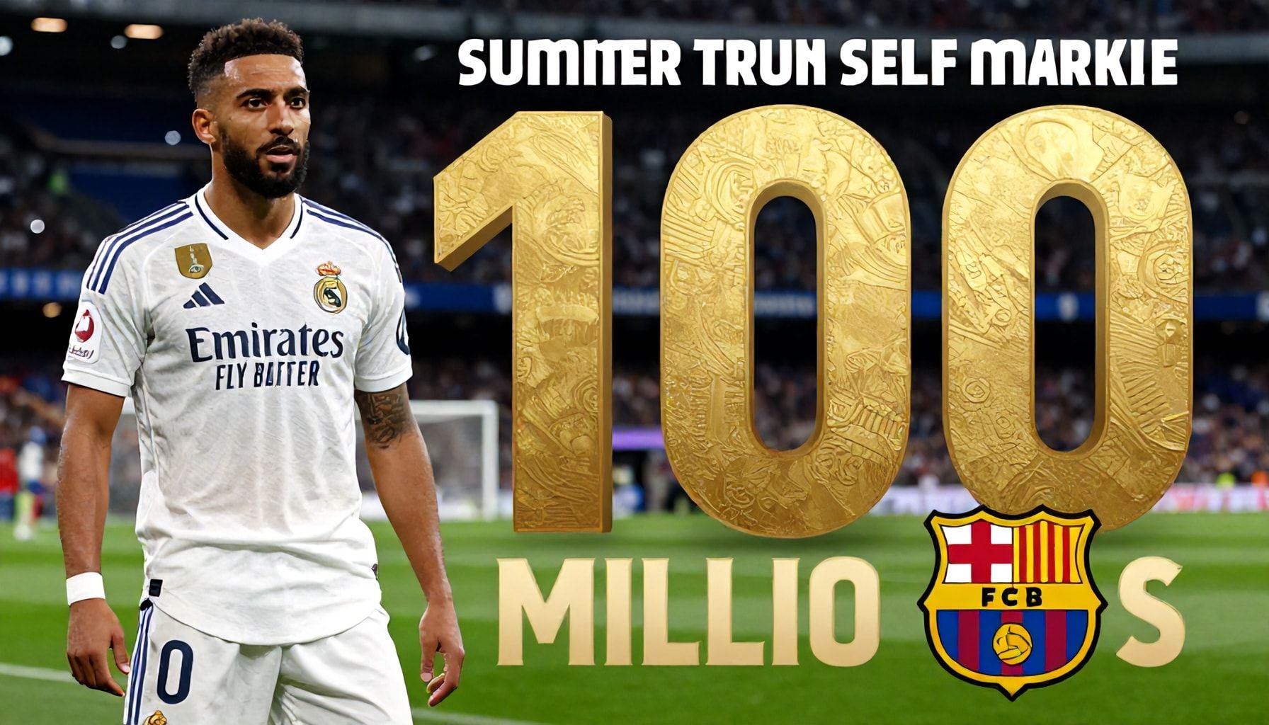 ريال مدريد وبرشلونة: 100 مليون يورو في سوق الانتقالات هذا الصيف