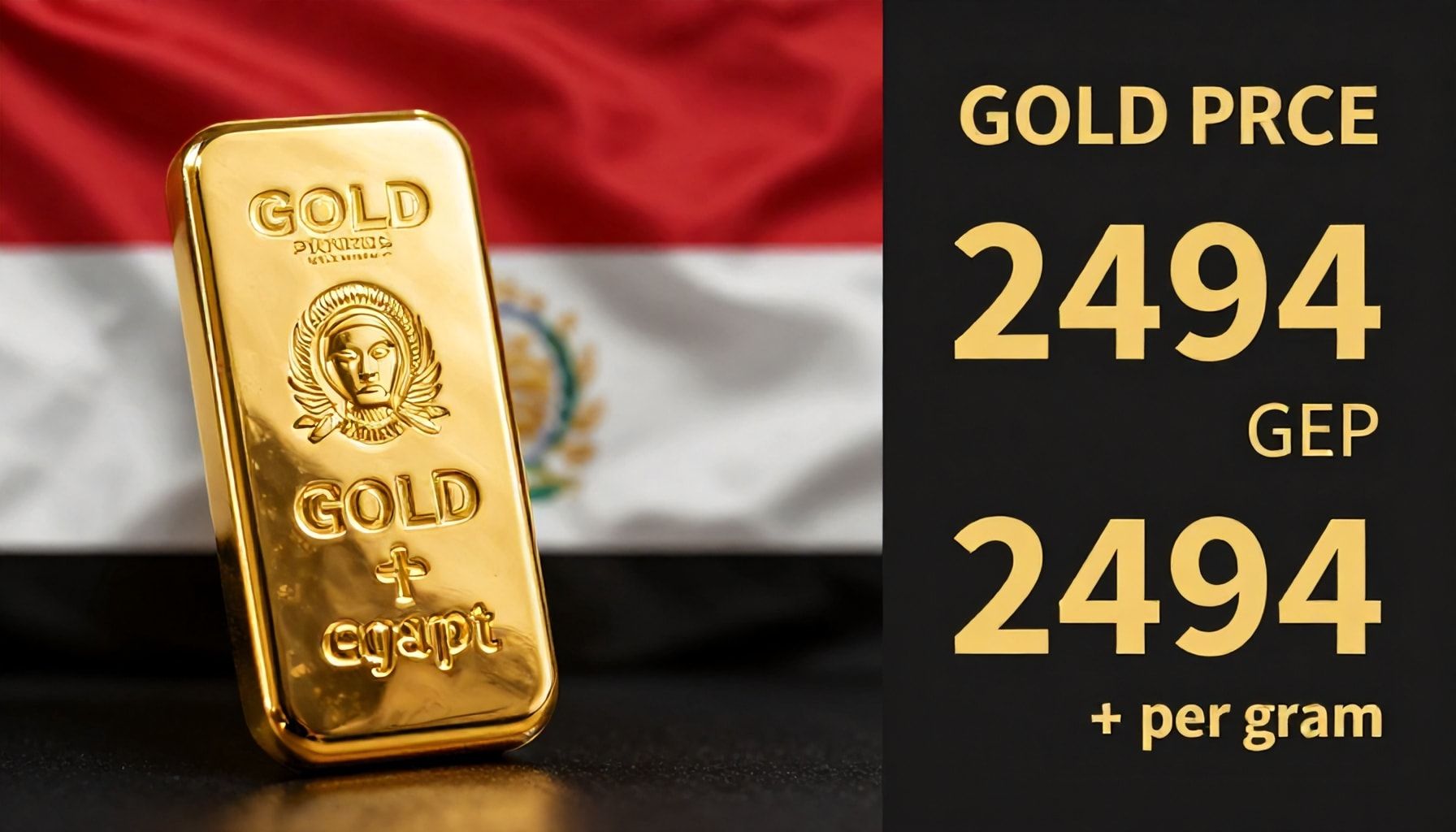 سعر الذهب في مصر اليوم: 2494 جنيهًا للجرام
