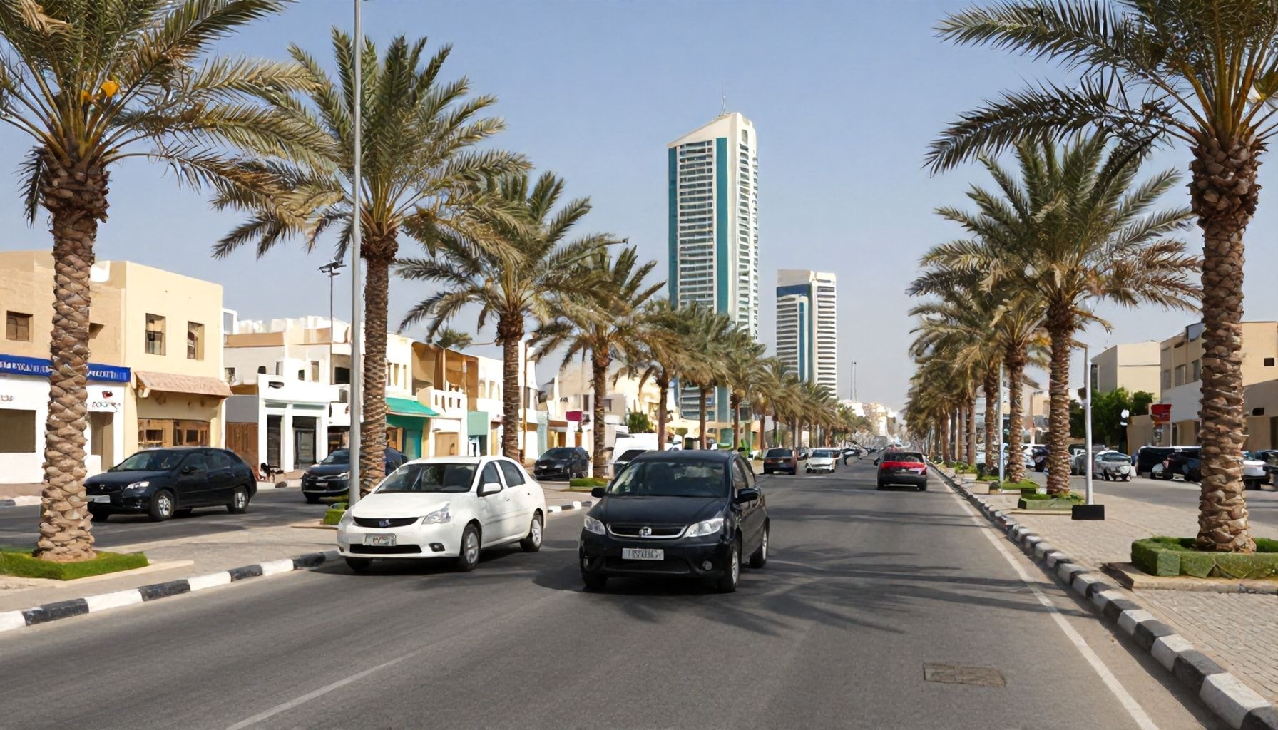 شدة الحرارة في الجبيل وتأثيرها على السكان