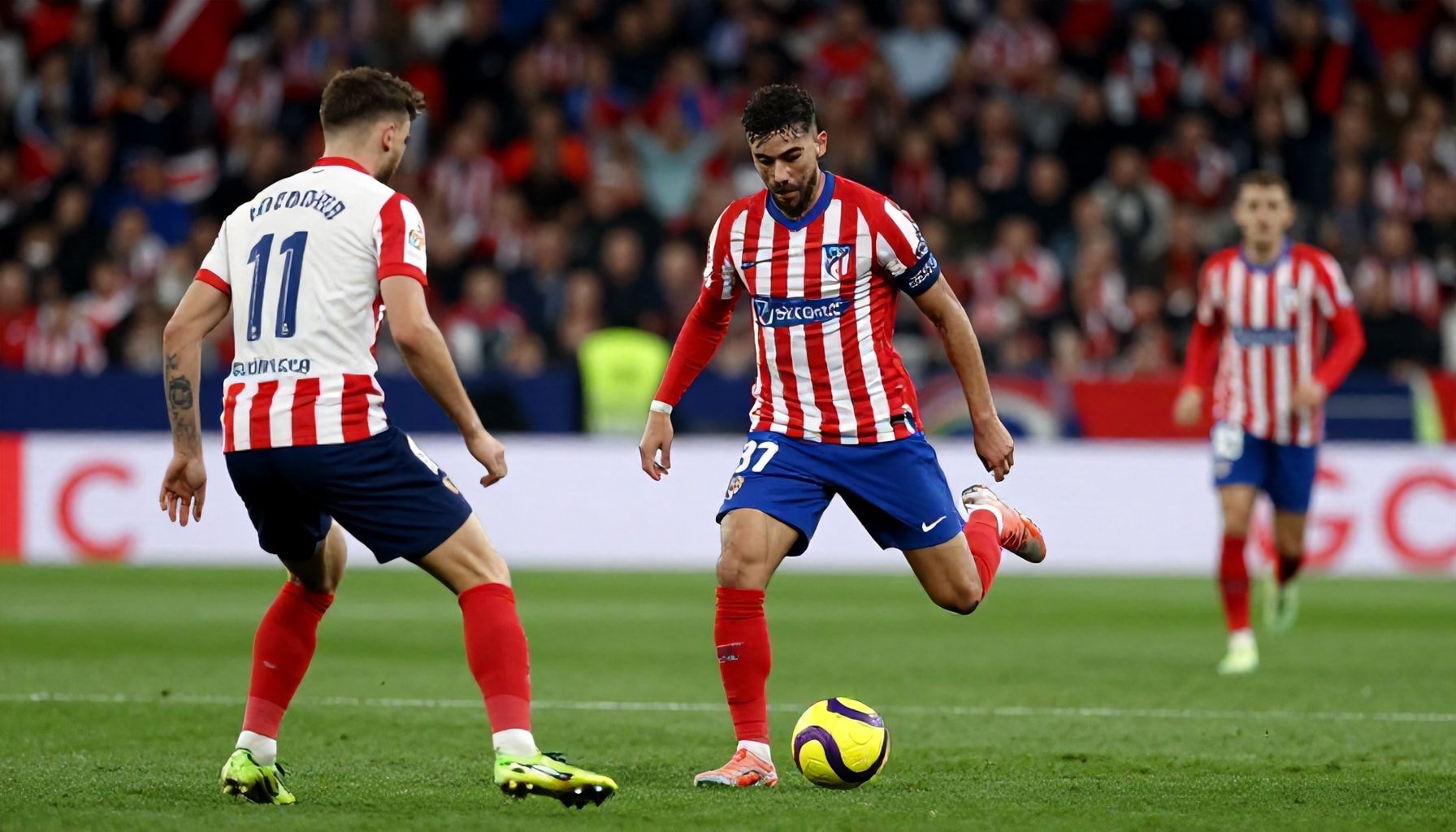 غيرونا يتغلب على أتلتيكو مدريد 2-1 في الدوري الإسباني