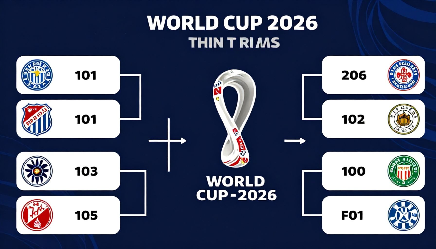قرعة كأس العالم 2026: 16 فريقًا سيحسمون مصيرهم في الدور الأول
