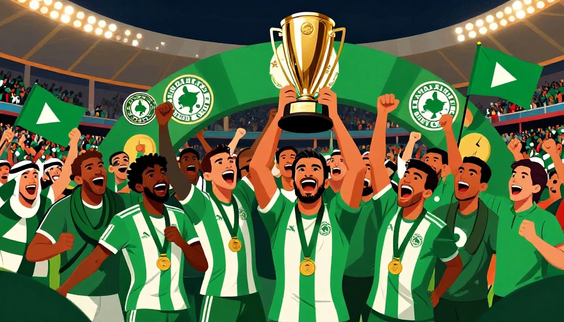 الوداد الرياضي يحرز لقب كأس الاتحاد الأفريقي للمرة الثالثة على التوالي