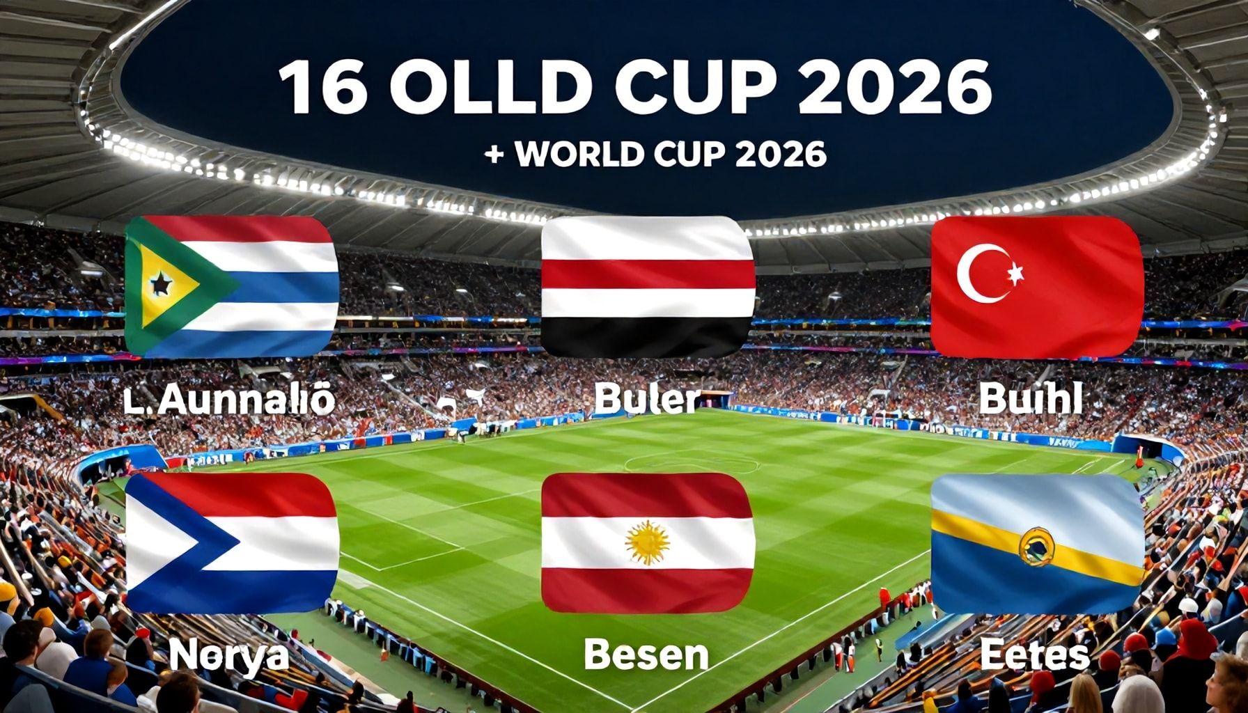 كأس العالم 2026: 16 مدينة استضافية في 3 دول