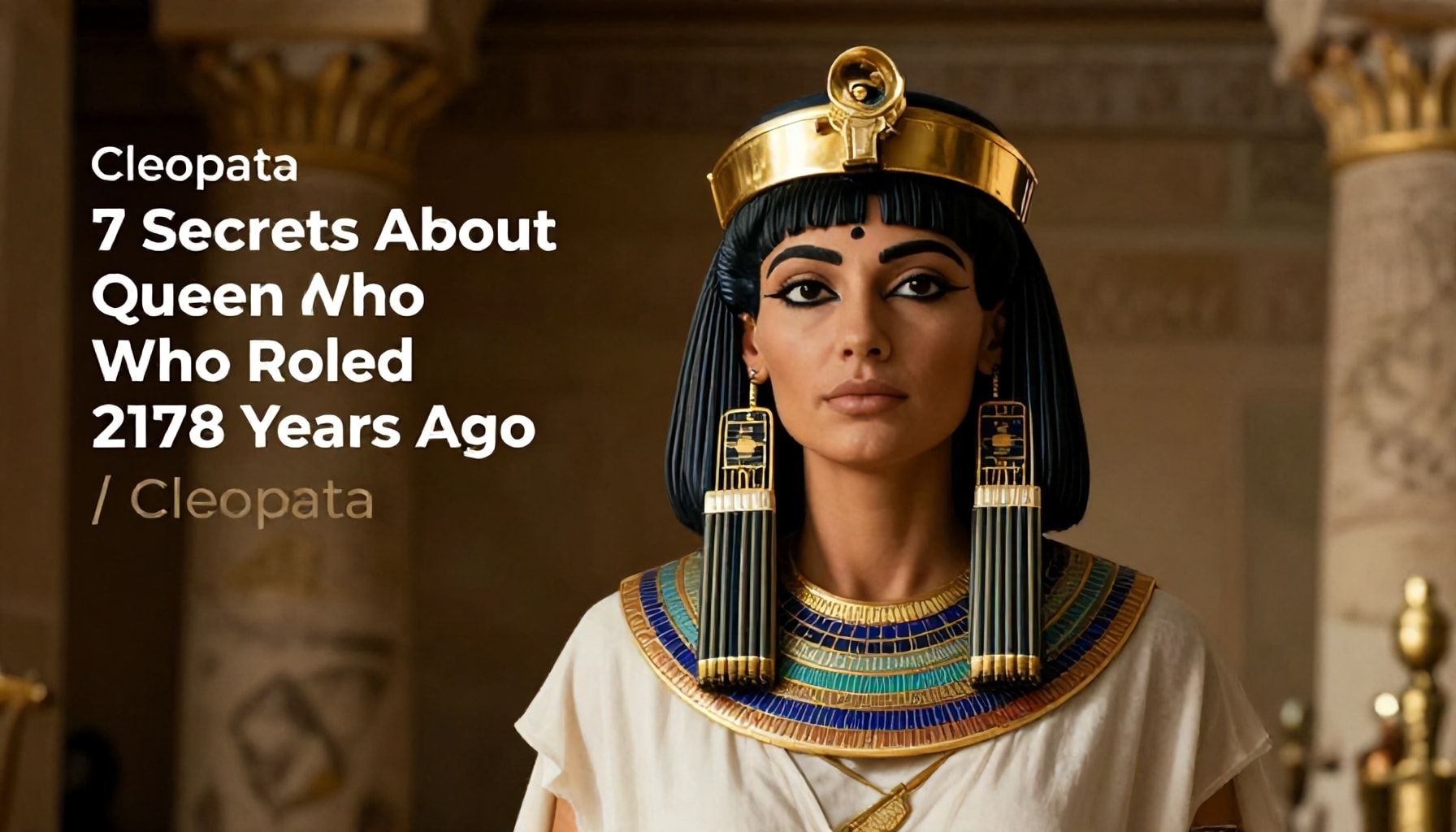 كليوباترا: 7 أسرار عن الملكة التي حكمت مصر 2178 سنة