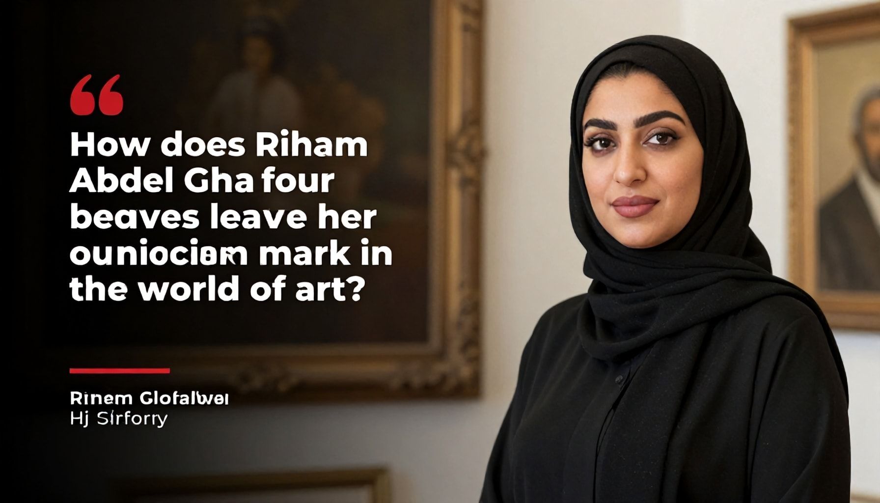 كيف تترك ريهام عبد الغفور بصمتها الفريدة في عالم الفن؟*
