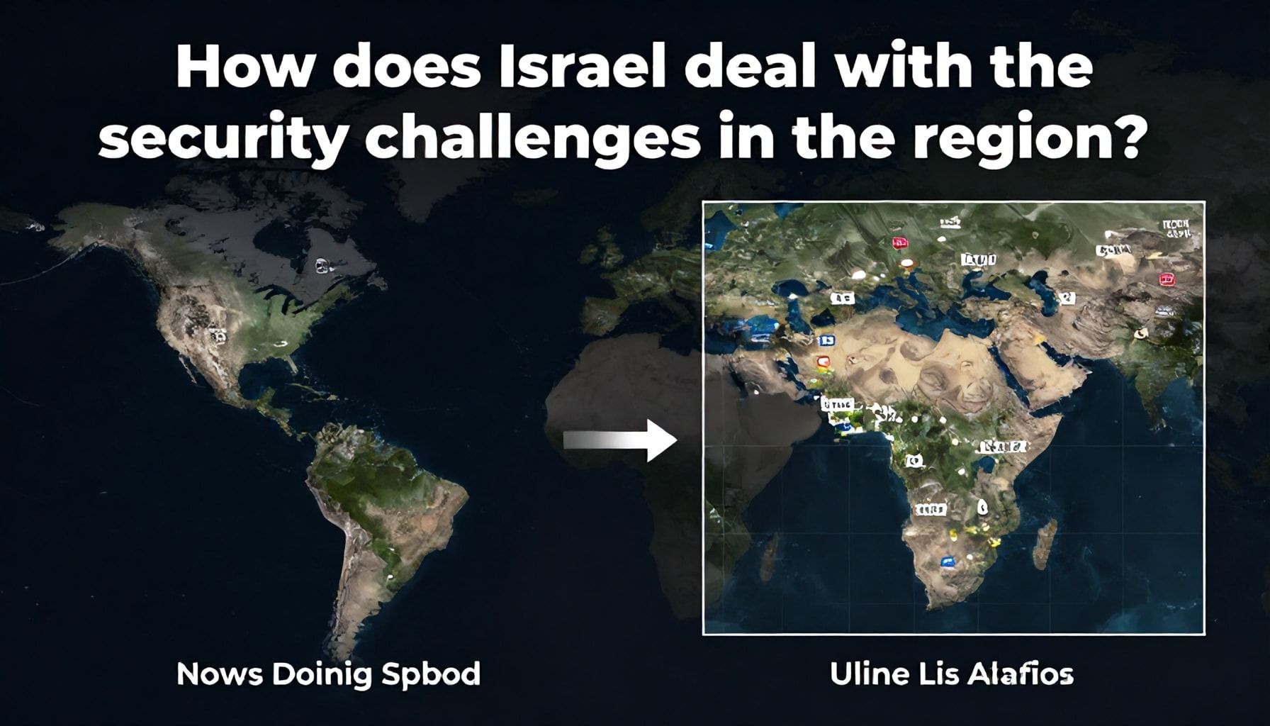 كيف تتعامل إسرائيل مع التحديات الأمنية في المنطقة؟*