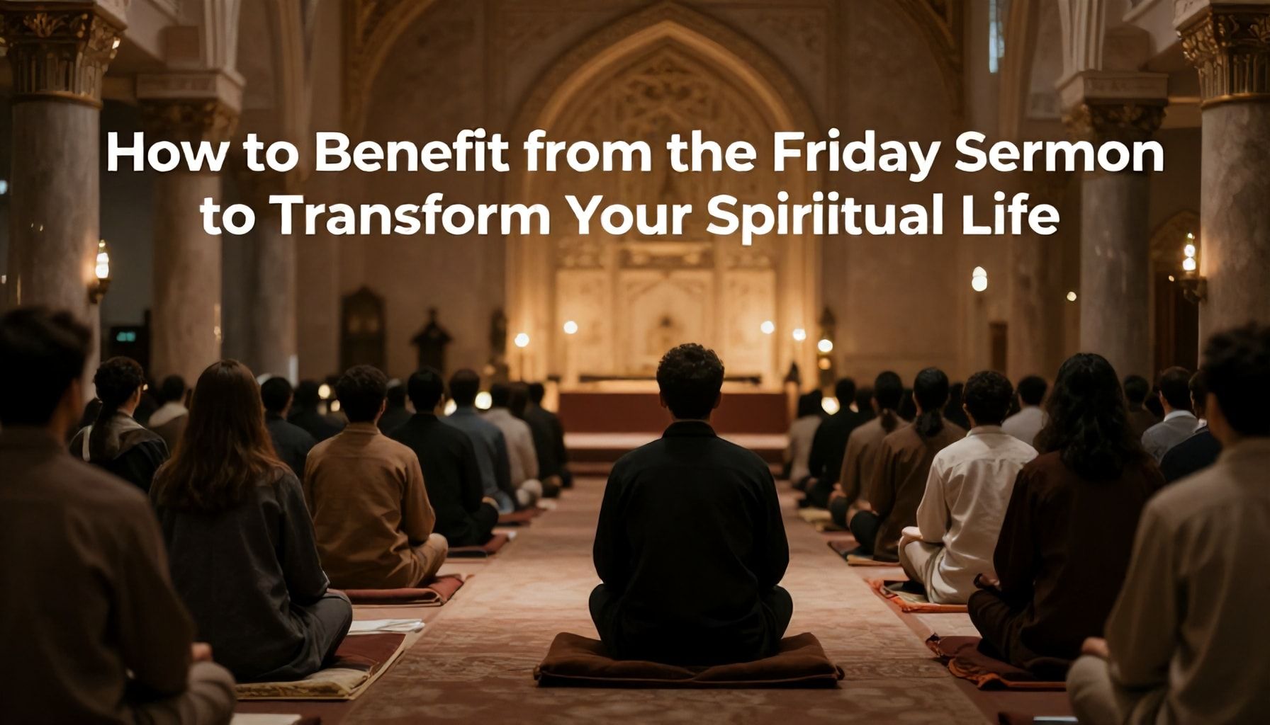 كيف تستفيد من خطبة الجمعة لتغير حياتك الروحية*