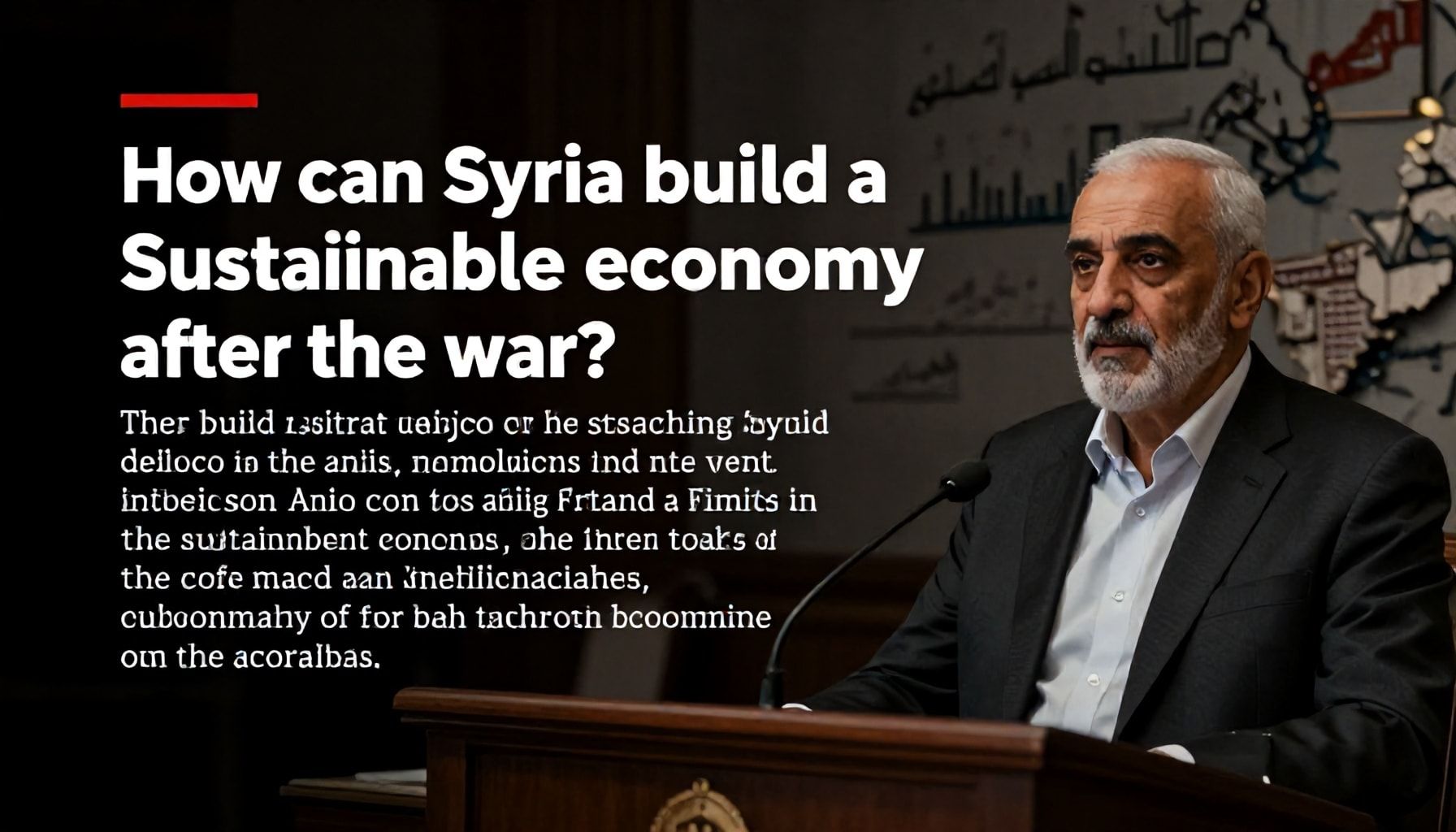 كيف يمكن لسوريا أن تبني اقتصادًا مستدامًا بعد الحرب؟*