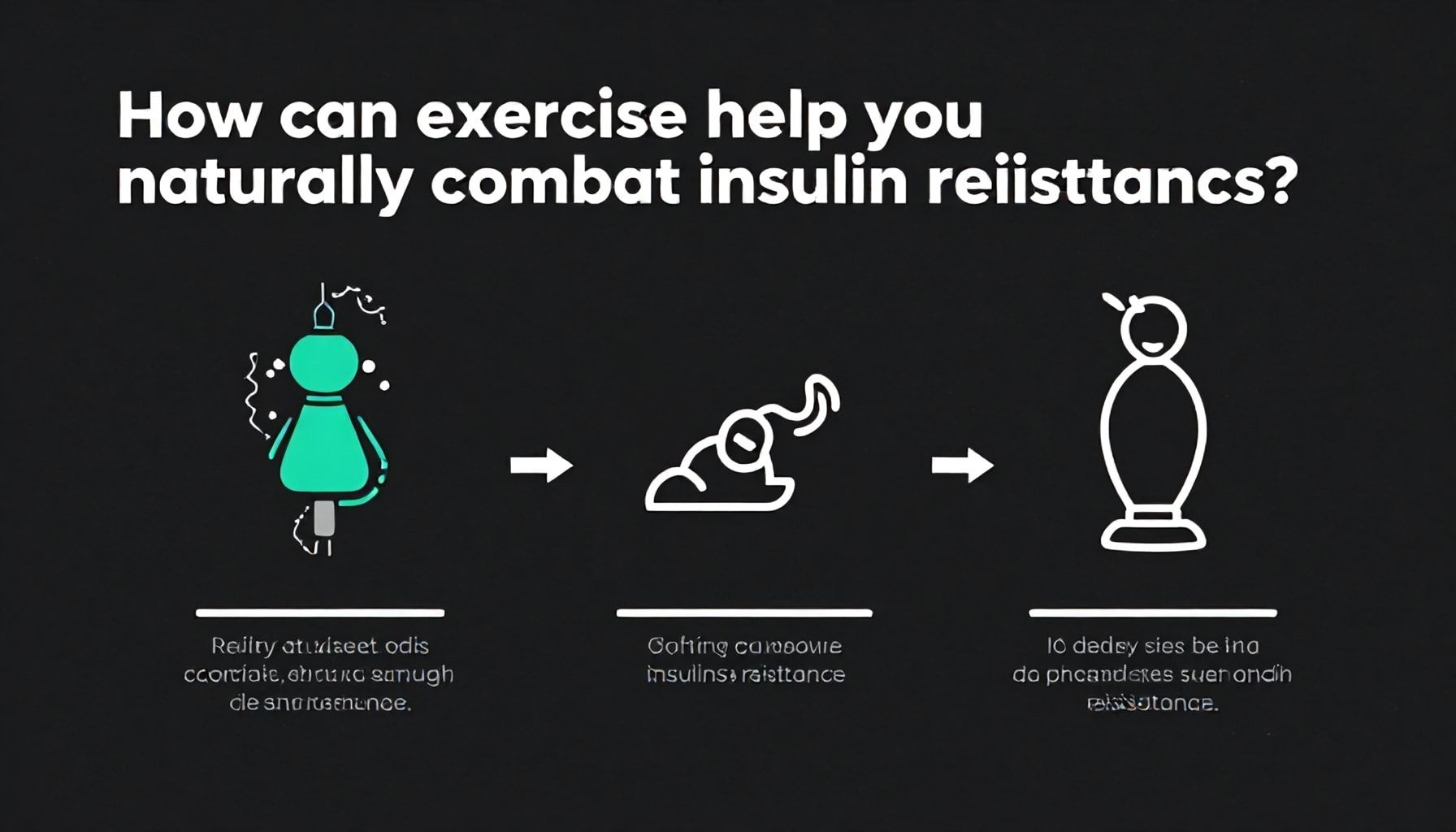كيف يمكن للتمارين الرياضية أن تساعدك في محاربة مقاومة الأنسولين بشكل طبيعي؟*