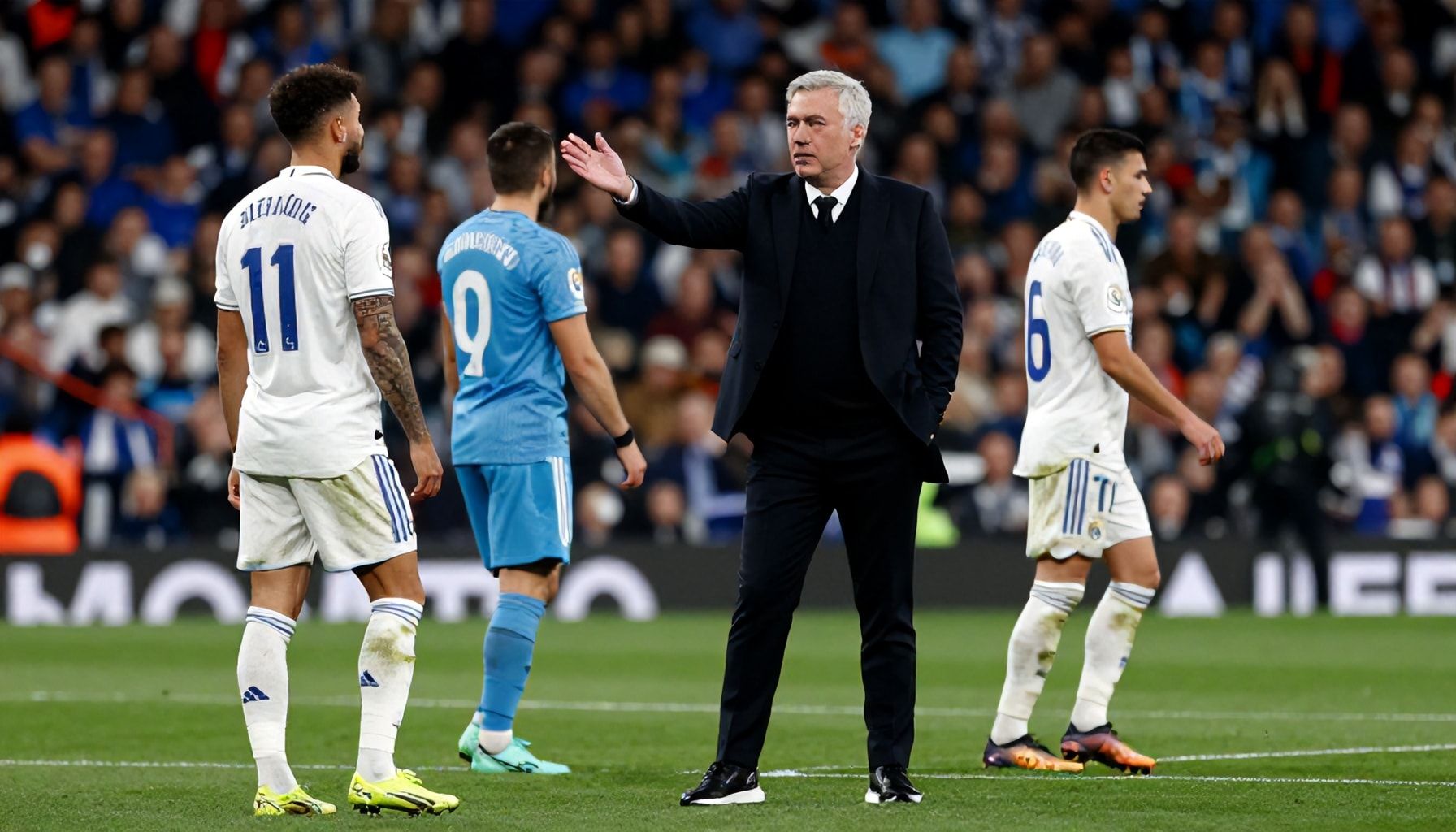 كيفية إدارة المدرب أنشيلوتي للتشكيلة ضد جيرونا