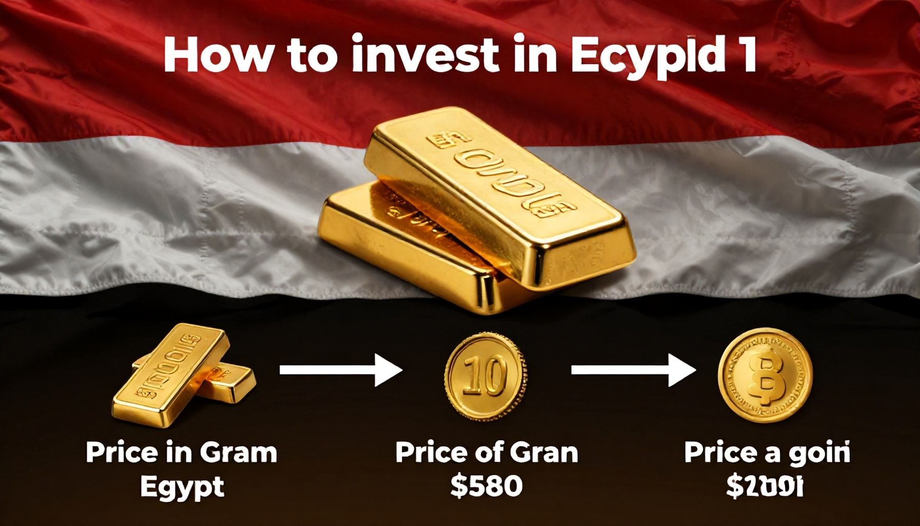 كيفية استثمار الذهب في مصر خطوة بخطوة